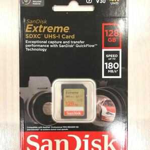 高速版 SDカード 128GB サンディスク エクストリーム