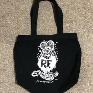 ラット フィンク トートバッグ 黒 RAT FINK 美品