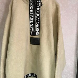 K E N S H O A B E ボアフリース フリース ハーフジップ ボア