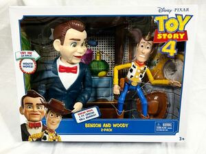 貴重！未使用！TOY STORY BENSON AND WOODY 2-PACKトイストーリー ウッディとベンソンのフィギュア☆ディズニーピクサー MATTEL マテル