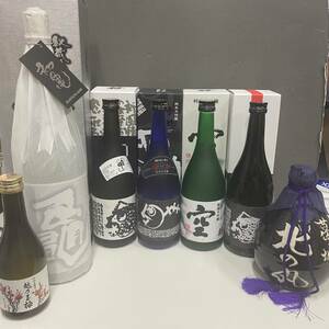 清酒まとめ 7本 蓬莱泉 空 吟 摩訶 大吟醸 北の丸 越乃玉梅 初亀　日本酒 純米 /1-4