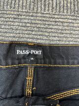 Pass~Port Workers Club Short - Washed Brack skate butter dime cash Baker DAMAGE helas サイズ 36 ショーツ ブラック 新品 デニム_画像5