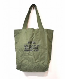 WTAPS（ダブルタップス）LOGO TOTE BAG ロゴ トート バック かばん ミルスペック ミリタリー WTVUA エコ ECO BAG TOOL ツール 道具