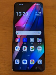 OPPO Find X3 Pro グロスブラック SIMフリー版 256GB Android スマホ 本体