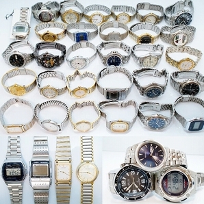 A73●美品含む 30点セット メンズ腕時計 SEIKO/CITIZEN/CASIO/ELGIN/Yves Saint Laurent/agnes b. 他 大量まとめ いろいろ クォーツの画像1