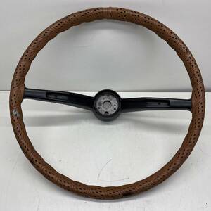 h2357 ◆中古◆ Volkswagen フォルクスワーゲン ステアリング ハンドル 空冷カルマンギア ビートル VW アンティーク ヴィンテージ