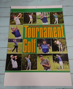 トーナメントゴルフ　2024年　壁掛けカレンダー