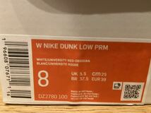 即決25cm NIKE WMNS DUNK LOW PRM Houston Comets Four Peatナイキ ダンク ヒューストンコメッツ フォーピート DZ2780-100 新品正規_画像4