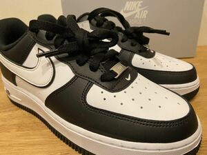 即決24.5cm NIKE AIR FORCE1 Low '07 Black/White Blackナイキ エアフォース1 ロー '07 ブラック/ホワイト ブラック DV0788-001新品正規