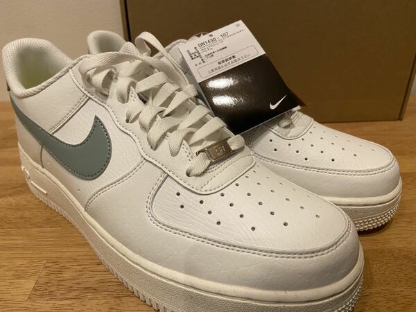 即決28.5cm NIKE WMNS AIR FORCE1 '07 Next Nature Summit White/Mica Greenナイキ エアフォース 1 '07 ネクスト ネイチャー DN1430-107