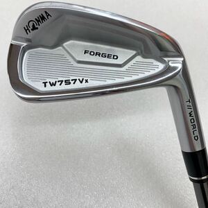 即決■単品アイアン / ホンマゴルフ　TOUR WORLD TW757 Vx　VIZARD IB-WF 85　4番　フレックスS　右