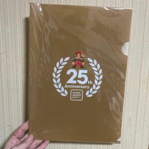 マリオ　クリアファイル　25th