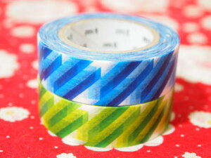  masking tape 2 volume set crystal blue & green length 10m records out of production 