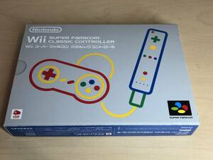 「新品」　WII / WIIU SFC パッド スーパーファミコン クラシックコントローラー ★ CLUB NINTENDO SFC CLASSIC CONTROLLER Wii + Wii U