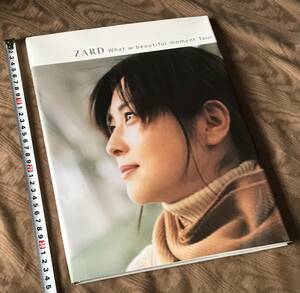 即決　写真集　ZARD What a beautiful moment Tour　検索：坂井泉水 パンフレット グッズ ライブ コンサート EP LP CD