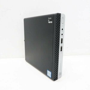 1円スタート〇HP ProDesk 400 G5 DM【第9世代 Core i5 9500T/メモリ8GB/M.2 SSD256GB/Win10Pro-64bit/DP/Win11対応】