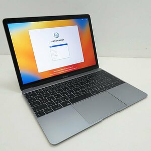 小型・軽量 ◇ Apple MacBook MNYG2J/A（Retina 12インチ Mid 2017）【Core i7-1.4GHz/16GB/512GB/ACアダプター付属/元箱あり】