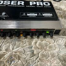 BEHRINGER ベリンガー COMPOSER PRO MDX2200 PA機器_画像3