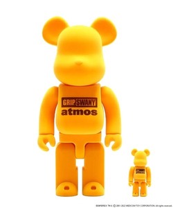 BE＠RBRICK ベアブリック atmos × GRIPSWANY アトモス × グリップスワーニー 100％ & 400％ メディコムトイ フィギュア 未使用 新品