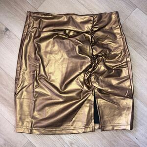 юбка XS Gold золотой новый товар костюмы Halloween 