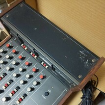 TEAC MB-20 アナログミキサー UVメーター2A ティアック　オーディオミキサー 通電確認済 希少_画像5