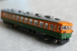 クハ165　湘南色　165系電車　冷房車　169系　国鉄　KATO　旧製品　113系　115系　01030G00