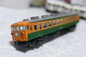 クハ153-500　153系電車　165系電車　冷房車　169系　国鉄　KATO　旧製品　113系　115系　0114