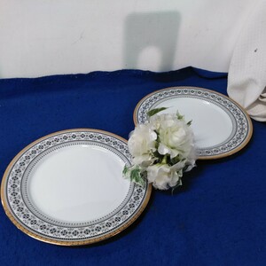 g_t Q859 ノリタケ　Noritake　SCHEHERADE 2044 プレート　大皿　2枚　まとめ売り♪　洋食器