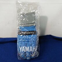 g_t Q885 中古　ヤマハ　YAMAHA　スキークローブ　SS サイズ　（牛皮製）スカイブルー　使用感が有ります。　スポーツ_画像4