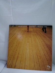 g_t Q709 LPレコード　ローランドハナ(黒人ピアニスト)　「ガーシュウィン，カーマイケル，キャッツ」