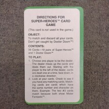 マーベル　スーパーヒーローズ　カードゲーム　３９ ジャンボカード　スパイダーマン_画像5