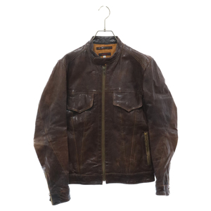 FULLCOUNT フルカウント LEATHER JACKET RIDERS シングルライダース ジャケット ブラウン