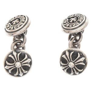 CHROME HEARTS クロムハーツ CUFF LINKS CROSS BALL カフリンクス クロスボール シルバー