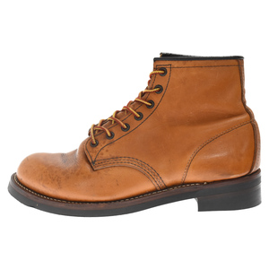 RED WING レッド ウイング BECKMAN ROUND BOOTS ベックマン ラウンド ブーツ ブラウン US8 1/2/26.5cm 9013