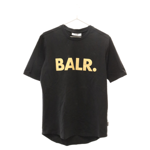 BALR. ボーラー ロゴプリントクルーネック半袖Tシャツ ブラック