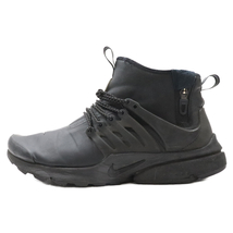 NIKE ナイキ AIR PRESTO MID UTILITY 859524-003 エアプレスト ミッドカットスニーカー US10/28cm ブラック_画像1