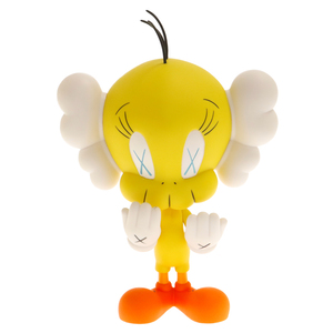 MEDICOM TOY メディコムトイ Original Fake×TWEETY オリジナルフェイク トゥイーティー KAWS カウズ フィギュア 人形 イエロー