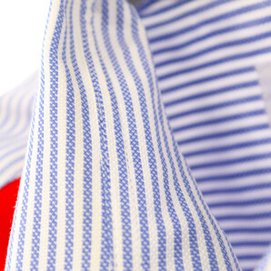 COMME des GARCONS SHIRT コムデギャルソンシャツ ストライプ ロングスリーブシャツ 長袖シャツ ブルー/レッド W26054の画像3