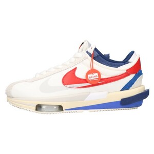 NIKE ナイキ×sacai ZOOM CORTEZ SP×サカイ ズーム コルテッツSP ローカットスニーカー US8/26cm DQ0581-100 ホワイト