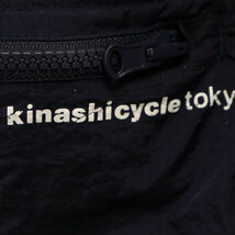 KINASHI CYCLE キナシサイクル アノラック プルオーバーパーカー ネイビー_画像6