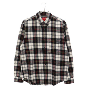 SUPREME シュプリーム 14AW Tartan Flannel Shirt タータンチェック フランネル長袖シャツ マルチカラー