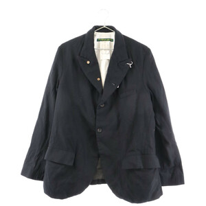 Paul Harnden ポールハーデン 22AW Mens Blazer ウール ブレザー テーラードジャケット ブラック