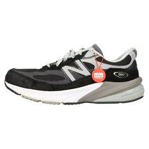 New Balance ニューバランス M990V6 USA製 ローカットスニーカー M990BK6 ブラック US11.5/29.5cm_画像1