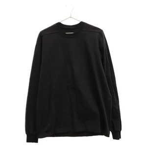 Rick Owens リックオウエンス 22AW SHORT CREWNECK LS T ショートクルーネックロングスリーブTシャツ 長袖Tシャツ RU02B2277-BA