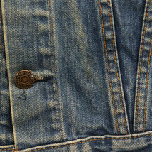 Levi's リーバイス 60S-70S VINTAGE 70505 4TH デニムトラッカージャケット ボタン裏524 BIGE最終期 ケアタグ付き インディゴ_画像5