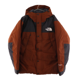 THE NORTH FACE ザノースフェイス 22AW ゴアテックス マウンテン ダウンジャケット ブラウン/ブラック ND92237