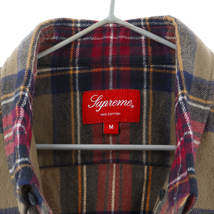 SUPREME シュプリーム 19AW Tartan Flannel Shirt タータンチェックフランネル長袖シャツ ブラウン_画像3