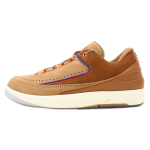 NIKE ナイキ×TWO 18 AIR JORDAN 2 LOW TAN トゥ 18 エアジョーダン2 ローカットスニーカー タン ブラウン US8/26cm DV7129-222