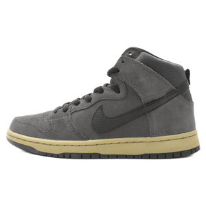 NIKE SB ナイキエスビー DUNK HIGH Anthracite Matte ダンク アンスラサイトマット ハイカットスニーカー グレー US9/27cm 305050-033