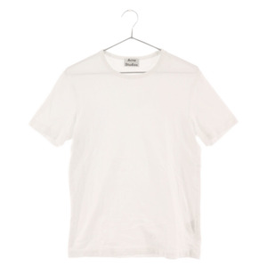 Acne Studios アクネ EDDY ストゥディオズ プレーン 半袖Tシャツカットソー ホワイト